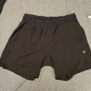 Tasc Black Athletic Shorts